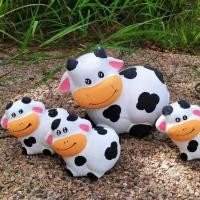 ราคา ตุ๊กตาเซรามิค วัวแต่งสวน รุ่น วัว หันข้าง ตุ๊กตาแต่งสวน ตุ๊กตาแต่งสวนตัวใหญ่ 1 ชุด 4 ชิ้น ตากแดดตากฝนได้ (5187852570)