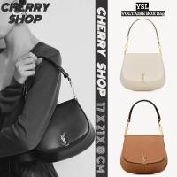 ราคา แซงต์โลร็องต์ Yves Saint Laurent VOLTAIRE BOX SAINT LAURENT women's handbag YSL กระเป๋าสะพายหนังวัว (25491711116)