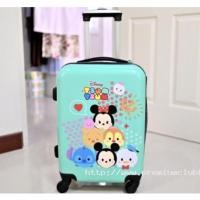 ราคา กระเป๋าเดินทาง ล้อหมุน 4 ล้อ tsum tsum 20 นิ้ว ใบใหญ่สีเขียว สวยมาก พร้อมส่ง 2-4 วันได้รับของ (3207295845)