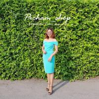 ราคา เดรสสั้นออกงานสีมิ้น (874976424)