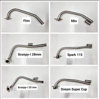 ราคา คอท่อสแตนเลส คอท่อ Spark 115 / MIO / FINN / SCOOPY-I / Dream Super Cup ขนาด 28 มิล (23087109611)