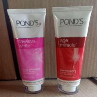 ราคา ❌ถูก,แท้ชัวร์❌มีเก็บปลายทางพอนด์สฟลอเลสไวท์ดีฟไวท์โฟมพอนด์สและพอนด์สโฟม100กรัมเอจมิราเคิลผลิต2018 (2624351854)