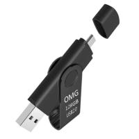 ราคา OMG Flash Drive 128 Gb USB 2.0 OTG Micro USB รุ่นMG-01(ดำ) #351 (605914012)