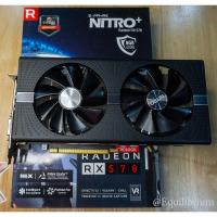 ราคา VGA การ์ดจอ AMD RX 570 8GB SAPPHIRE NITRO+ DDR5 Ram Micron (A181200055067) (11601445029)