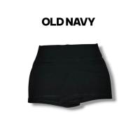 ราคา กางเกงขาสั้น OLD NAVY มือสอง สีดำ โยคะ ผ้าดีมาก เอว32-38P355⚡ (41417668040)