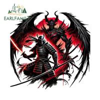ราคา EARLFAMILY Demonic Samurai สติกเกอร์รถ Occlusion Scratch Caravan กระจก PVC Decal บุคลิกภาพกันน้ํารถประตู Protector (41462435688)