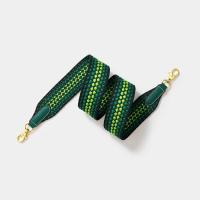 ราคา WYT-18GR LORRA ในสีเขียวทอง HOOK BAG STRAP CANVAS WIDE SHOULDER (27392078194)