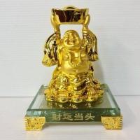 ราคา พระสังกัจจายน์ชูก้อนทอง พระยืนก้อนทอง พระสังกัจจายน์อุ้มโชคประทานลาภฐานแก้ว พร้อมจัดส่ง (6981343897)