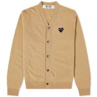 ราคา เสื้อ Cardigan : Comme Des Garcon Play สีเบจ เนื้อผ้า Wool (3891843066)
