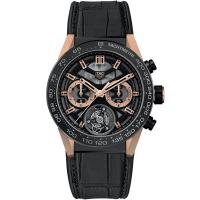 ราคา TAG Heuer TAG Heuer TAG Heuer Carlila Series Tourbillon Chronograph Hollow (41022622760)