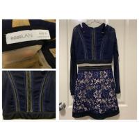 ราคา เดรสลูกไม้ งานป้าย roselani m (2114304250)