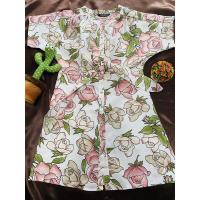 ราคา เดรส ลายดอกกุหลาบสำหรับสาวอวบ (13126243990)