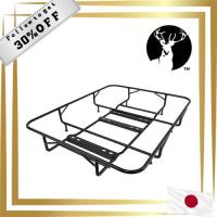 ราคา Captain Stag (CAPTAIN STAG) Y-7050 Fixed Rear Bicycle Rack, Shallow Basket, Black (42920870662)