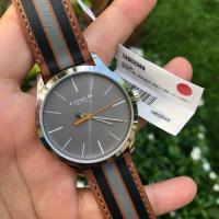 ราคา พร้อมส่งของแท้ Coach Baxter Leather Strap With Varsity Stripe Men’s Watch 14602366 (6103264467)