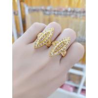 ราคา #แหวนเศษทองเพชรซีกแท้คละแบบ#แหวนหุ้มเศษทองแท้ (19480505718)