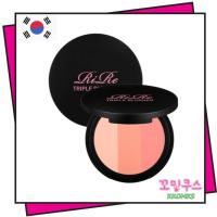 ราคา [KOREA] RiRe TRIPLE BLUSHER 9.5g + BRUSH SET (20961571792)