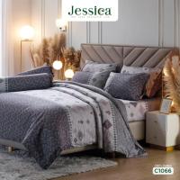 ราคา Jessica 100% Cotton ผ้านวม ห่มคนเดียว 60"x80" Silk Shine กันไรฝุ่น ทอ360เส้น เรียบหรู พลิ้วเงา (28029157727)