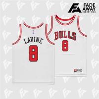 ราคา LAVINE 8 BULLS เสื้อบาสเก็ตบอลสีขาว (27542406430)