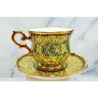 ราคา ชุดกาแฟเบญจรงค์ Royal White MADE IN THAILAND (ใหม่) (26078670315)