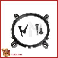 ราคา กล่องเครื่องมือ คอมพิวเตอร์เดสก์ท็อป CPU ฮีทซิงค์พัดลมระบายความร้อนยึดสําหรับ LGA 775 1155 1156 1150 1366 ซ็อกเก็ตคูลเลอร์ (26834538022)