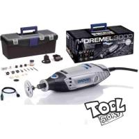 ราคา เครื่องเจียร คอตรง ชุด DREMEL 3000-3/55(SILVER KIT) สีเงิน (12109286505)