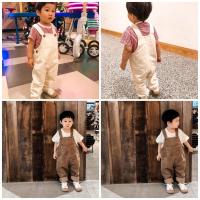 ราคา พร้อมส่ง เอี๊ยมเด็ก ชุดเด็ก ชุดเอี๊ยม ผ้าลูกฟูก กางเกงเด็ก กางเกงเด็กผู้ชาย พร้อมส่งจ้า (9604868616)