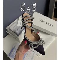 ราคา รองเท้าทรง Zara✨คาดโบว์เพชร✨รุ่นPremium (21002144259)