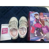 ราคา รองเท้าเด็กผู้หญิง 15 cm มีไฟ สีขาว มือ2 ใหม่เก็บอย่างดี twinkle toes by Skechers (13398610573)