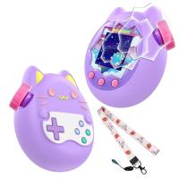 ราคา Direct from Japan เคสกันกระแทก Tamagotchi Paradise ดีไซน์น่ารัก พร้อมสายคล้องกันหลุด ป้องกันรอยขีดข่วน น้ำหนักเบา ใช้งานง่าย รองรับชาร์จและกันน้ำ-กันฝุ่น (สีม่วง) (27442451471)