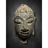 ราคา เศียรพระอยุธยา เนื้อสำริดเก่ามีมนต์ขลัง อายุ 3-400 ปี รับประกันพระแท้ พระกรุแท้ พระเครื่อง (21486036639)