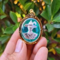 ราคา เหรียญสมเด็จพระเจ้าตากสินมหาราช (ลงยา) วัดโพธิ์บางคล้า เลี่ยมกรอบทองกันน้ำอย่างดี 3ซม. (5184855667)