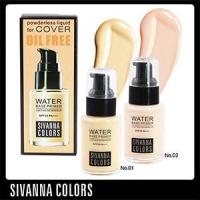 ราคา Sivanna Colors ครีมรองพื้น ซิวันนา Powderless Liquid Foundation For Oil Free (1431390507)