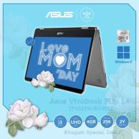 ราคา Asus VivoBook Flip 14 TP412FA-EC491T / i3-10110U / Intel UHD 620 / 14" Full HD / 256GB SSD M.2 / 4GB / Win10 / 2 ปี (15790940572)