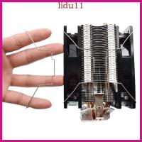 ราคา LID 8 ซม.9 ซม.12 ซม. 1 คู่พัดลมหัวเข็มขัดความร้อนพัดลมคลิปหัวเข็มขัดเหล็กยืดหยุ่น CPU Cool (41665227345)