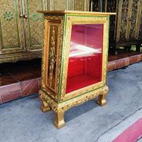 ราคา ตู้บริจาค ตู้บริจาคปิดทอง ทรงเอ หน้ากว้าง 43 x ลึก 24 x สูง 64 ซม.แบบหน้ากระจกใส (27162718642)