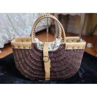 ราคา กระเป๋าหวายสานญี่ปุ่น,กระเป๋าหวายสานวินเทจ (25591742262)