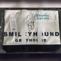 ราคา Smileyhoundกระเป๋าผ้าแคนวาสสีทูโทนใหม่ (3050383402)
