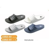 ราคา [ลูกค้าใหม่ราคา 1 บาท](ใส่โค้สNPSH3435)ADDAรุ่น 55R05 รองเท้าแตะ สำหรับผู้ชาย แบบสวม รุ่น 55R05M1 M2 (ไซส์ 7-10) (10102707799)