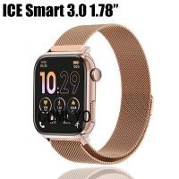 ราคา สําหรับ ICE-watch ICE Smart 3.0 1.78 "สายนาฬิกาอัจฉริยะสแตนเลส Milanese Band ผู้หญิงผู้ชายสายรัดข้อมือ (27480849236)