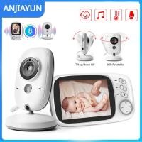 ราคา VB603 Baby Monitor พร้อมกล้อง 3.2 นิ้ว LCD Electronic Babysitter 2 Way Audio Talk Night Vision วิดีโอ Nanny วิทยุกล้องเด็ก (44113160364)