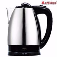 ราคา HANABISHI กาน้ำร้อนไฟฟ้า กาต้มน้ำไฟฟ้า กาต้มน้ำ กาต้มน้ำร้อนไฟฟ้า Hanabishi กาต้มน้ำร้อน รุ่น HMK-6209 1.8 ลิตร (3724856107)