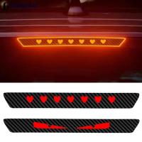 ราคา ใช่ สากลไฟท้ายรถไฟเบรกโคมไฟสติกเกอร์ป้องกันสติกเกอร์ตาปีศาจหัวใจคาร์บอนไฟเบอร์ครอบคลุมอุปกรณ์เสริม ฮ็อคอาย (29791395331)