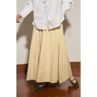 ราคา CALAQISYA : ANNE SKIRT IN VANILLA CUSTARD (เส้นเต็ม) (43967797509)