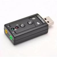 ราคา USB Sound Adapter External USB 2.0 Virtual 7.1 Channel (Black) (869033424)