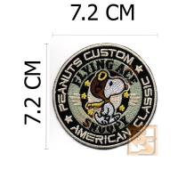 ราคา ตัวติดเสื้อ ตัวรีดเสื้อ อาร์ม Armpatch งานปักผ้า​ สนูปปี้ Snoopy Flying Ace (1754507538)