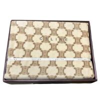 ราคา ผ้าห่ม CELINE MONOGRAM COTTON BLANKET 140 cm x 200 cm แท้ (23457466207)