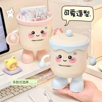 ราคา กล่องใส่ปากกา รูปมนุษย์ พร้อมฝาปิด น่ารัก อเนกประสงค์ สําหรับตกแต่งโต๊ะเรียน จีดีจี (42970216155)