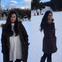 ราคา Used like new coat zara (232175064)