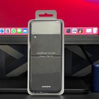 ราคา Samsung Leather Cover Galaxy Z Flip3 / Flip 3 Official Case Original New Official Seal (22448576424)