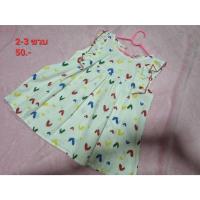 ราคา ชุดเดรสเด็กผู้หญิง มือ 2 (2-3 ขวบ) (23726496586)